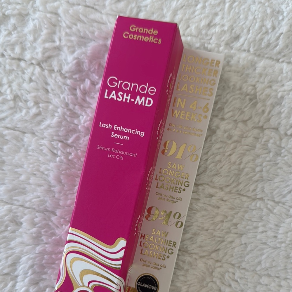 Grande Lash Enhancing Serum in Pink and Gold